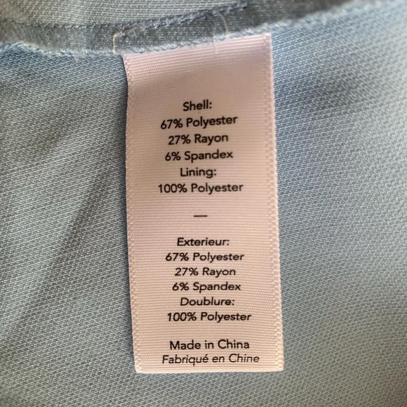 Likely Strapless Light Blue Dress - Picture 8 of 8